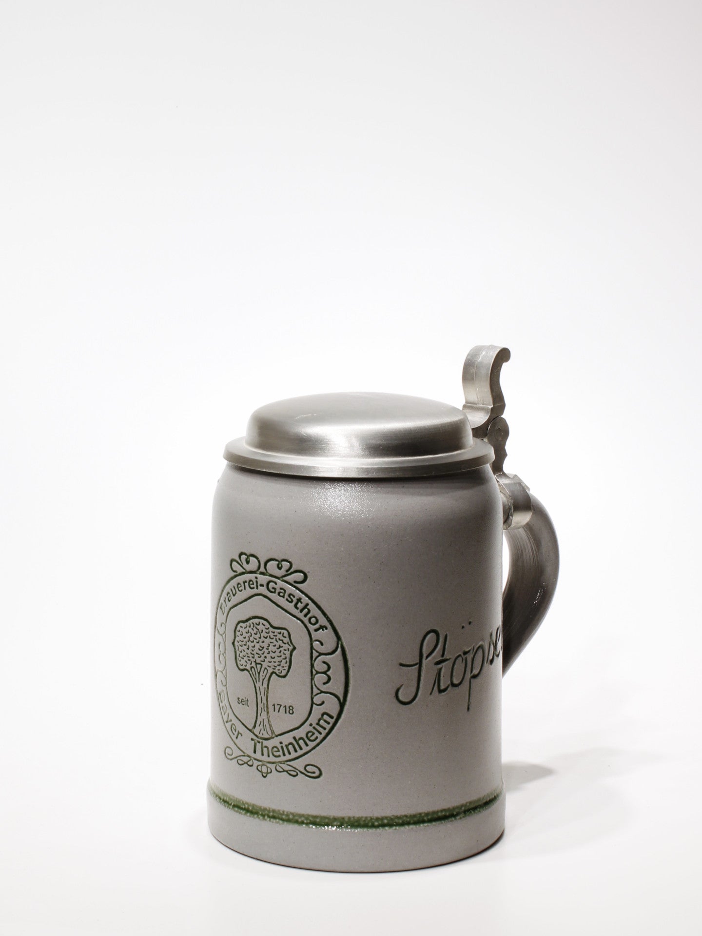 Bierkrug - bayerische Form - 0,5 Liter