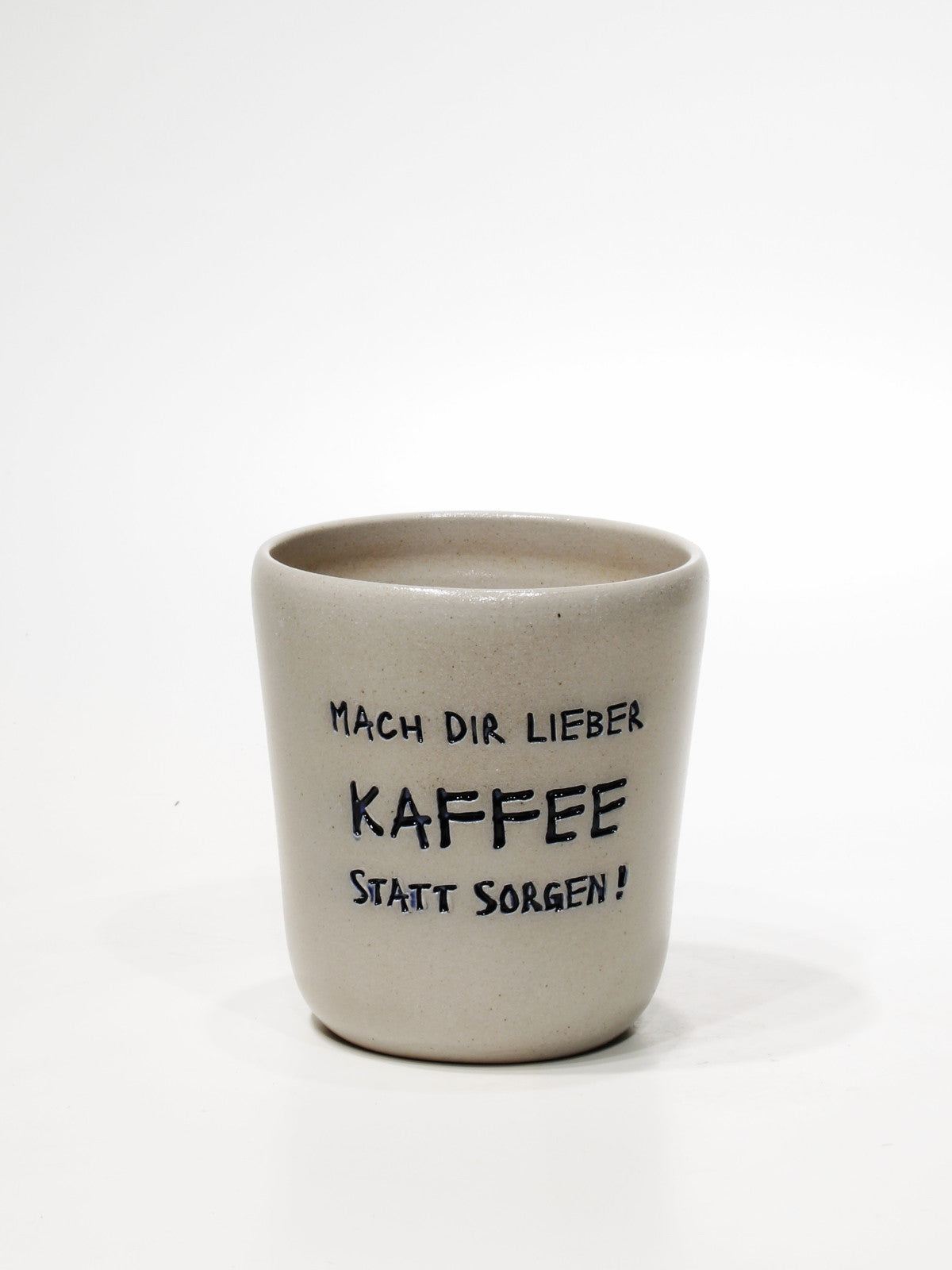 Kaffeetasse "mach dir lieber Kaffee statt Sorgen!"