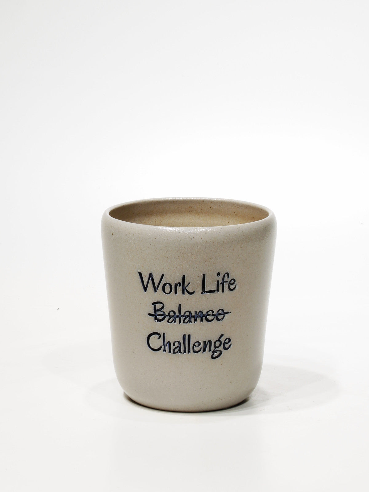 Kaffeetasse "Work Life Challenge"