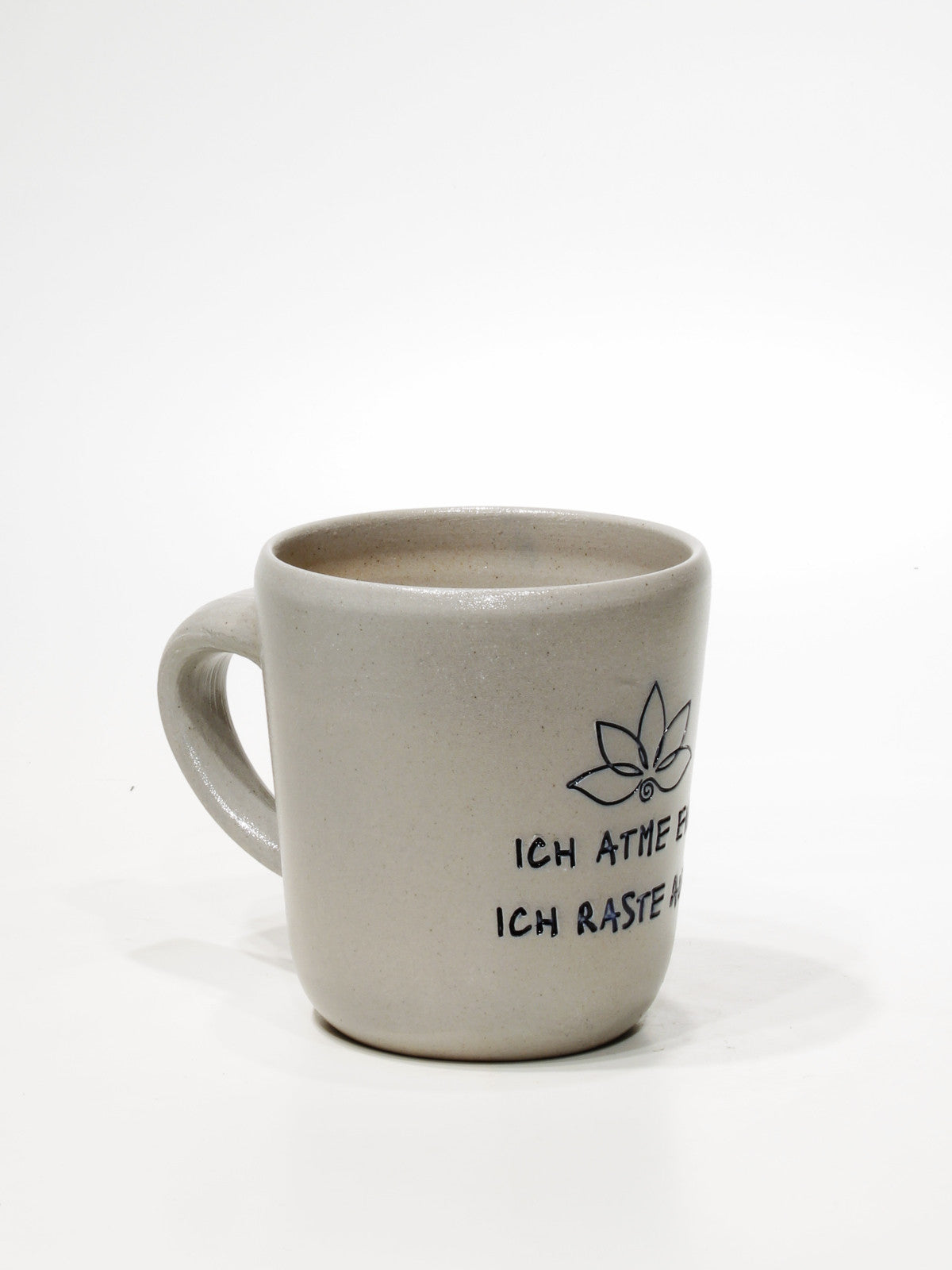 Kaffeetasse "Ich atme ein"